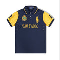 Polo Ralph Lauren Big Pony São Paulo Polo Shirt Navy / Yellow