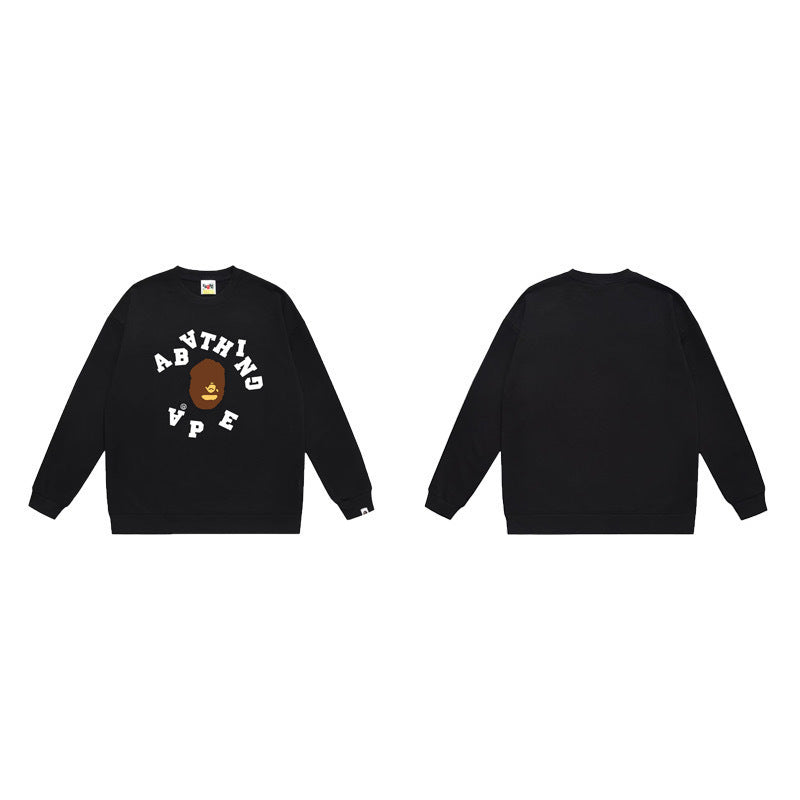 BAPE Broken College Sleeve Black