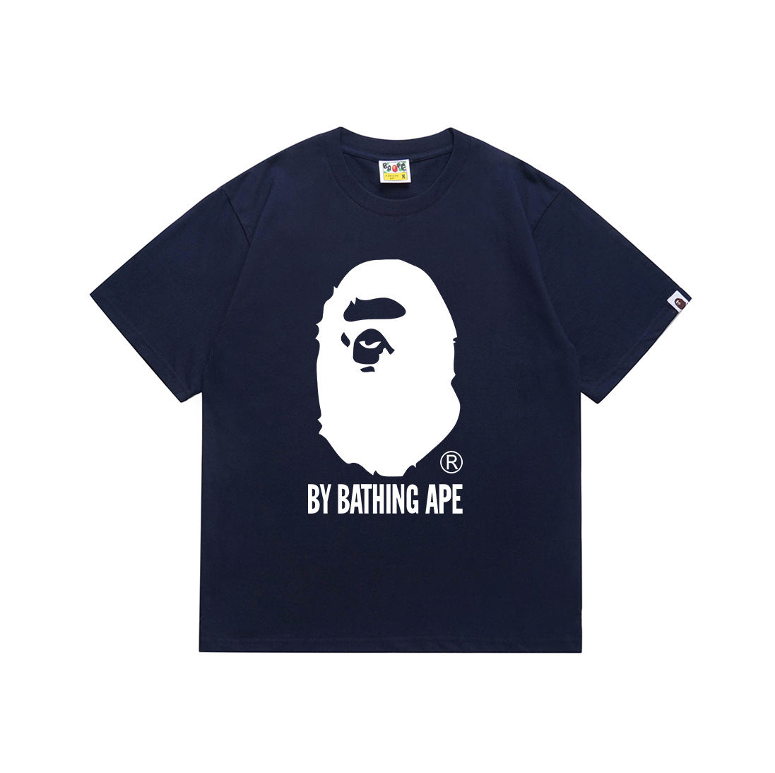 BAPE Overdye By Bathing Ape Relaxed Fit Tee Navy