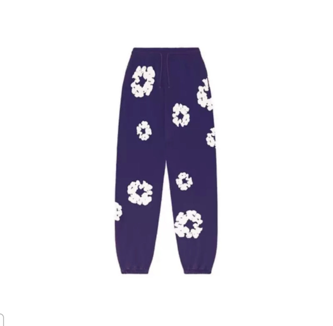 Denim Tears The Cotton Wreath Sweatpants Purple