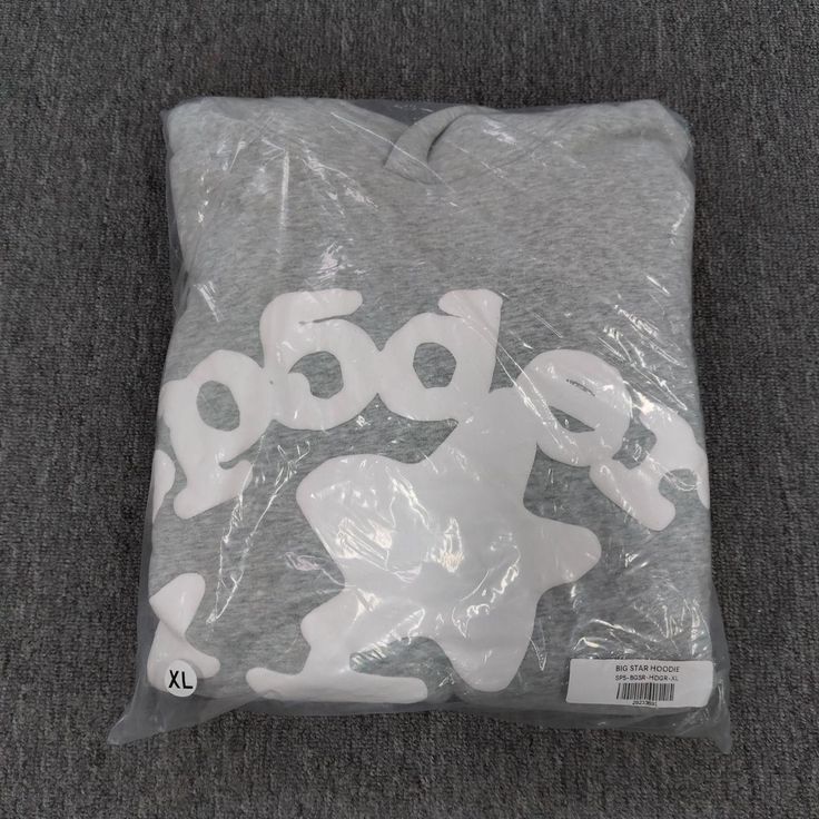 Sp5der Beluga Hoodie 'Dark Heather Grey