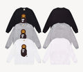 (+3)A Bathing Ape Color Camo Milo On Ape Head Sleeve black