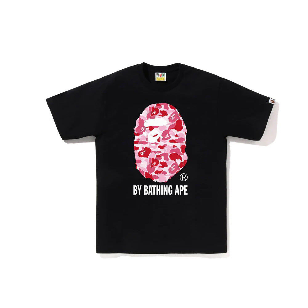 BAPE ABC Camo By Bathing Ape T-Shirt Black Pink