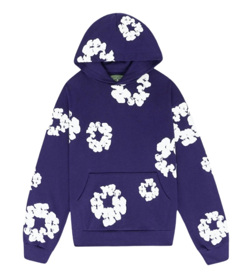 Denim Tears The Cotton Wreath Sweatshirt Purple