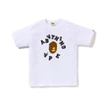 BAPE Broken College T-Shirt White