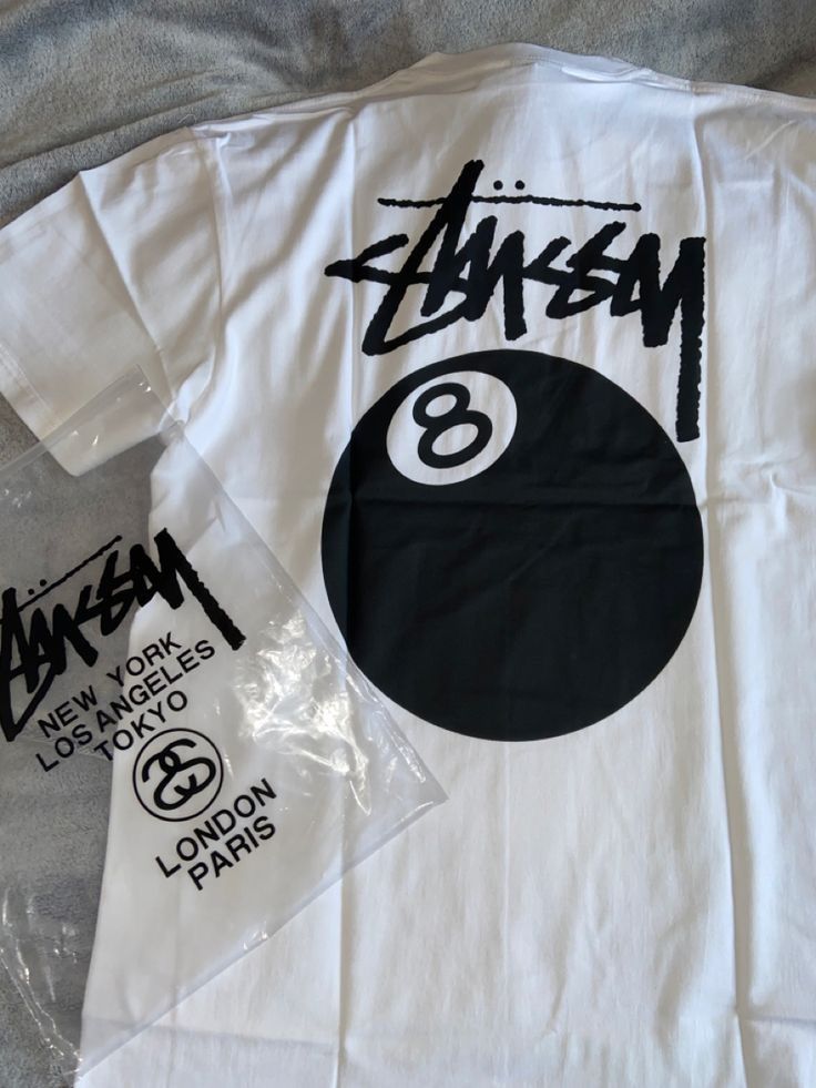 Stussy 8 Ball T-Shirt White - 22SS