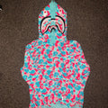BAPE Miami 4th Shark Full Zip Hoody Pink/Blue