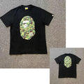 Bape ABC CAMO Big Ape Head T- Shirt Black/Green