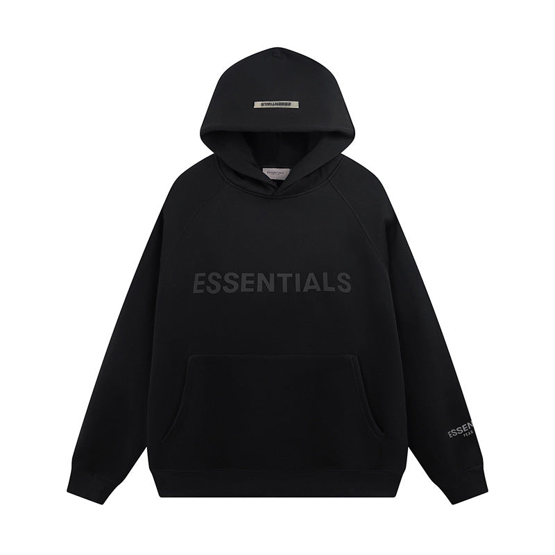 Fear of God Essentials Pullover Hoodie 'Sage' 블랙