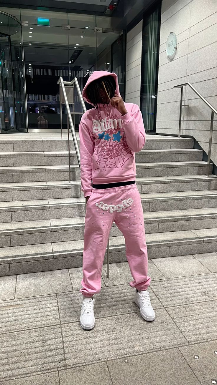 Sp5der OG Web 'Pink' .Set