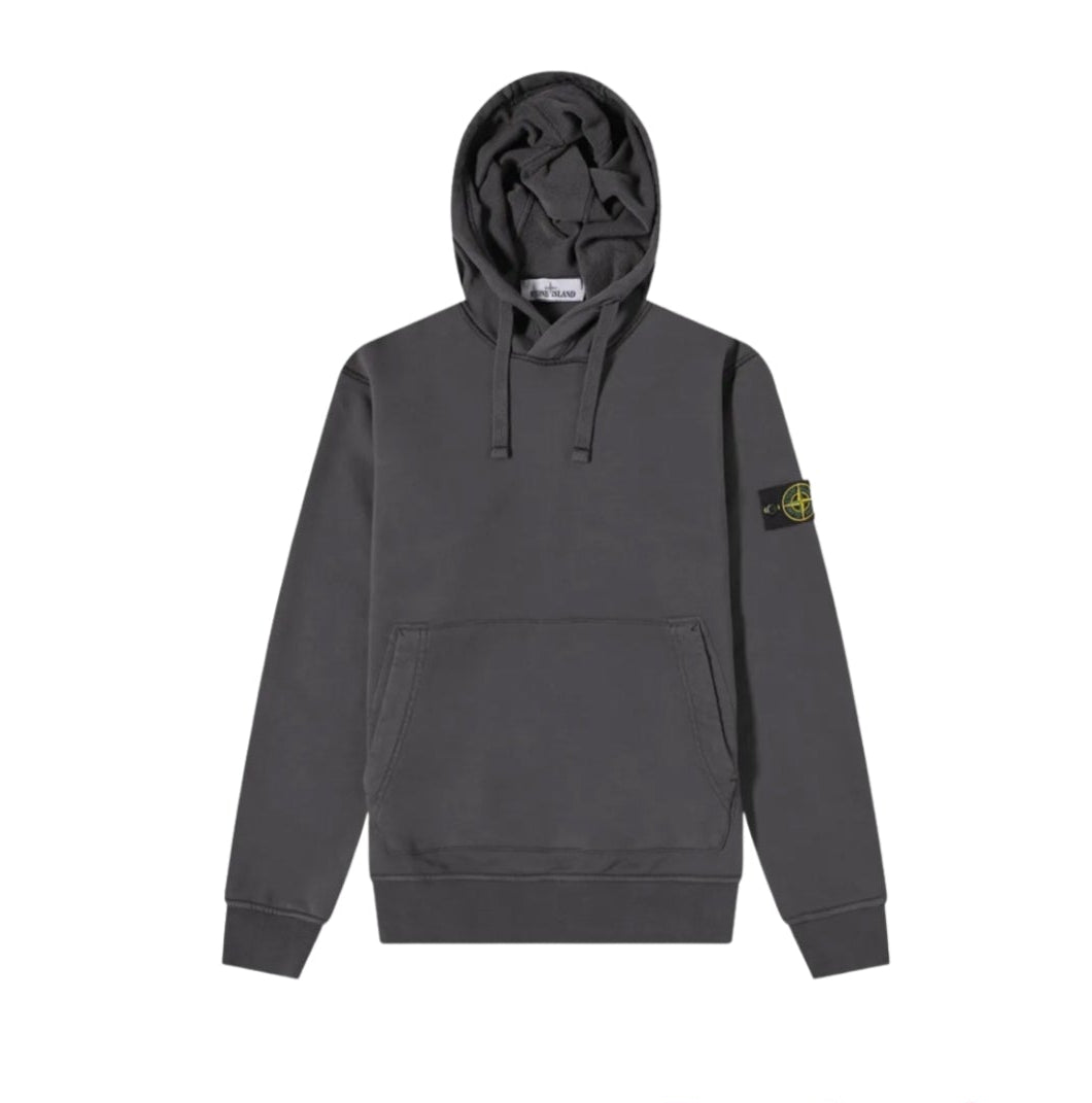 Stone Island 6100062 Organic Cotton Fleece Dark Grey - 25FW