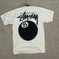 Stussy 8 Ball T-Shirt White - 22SS