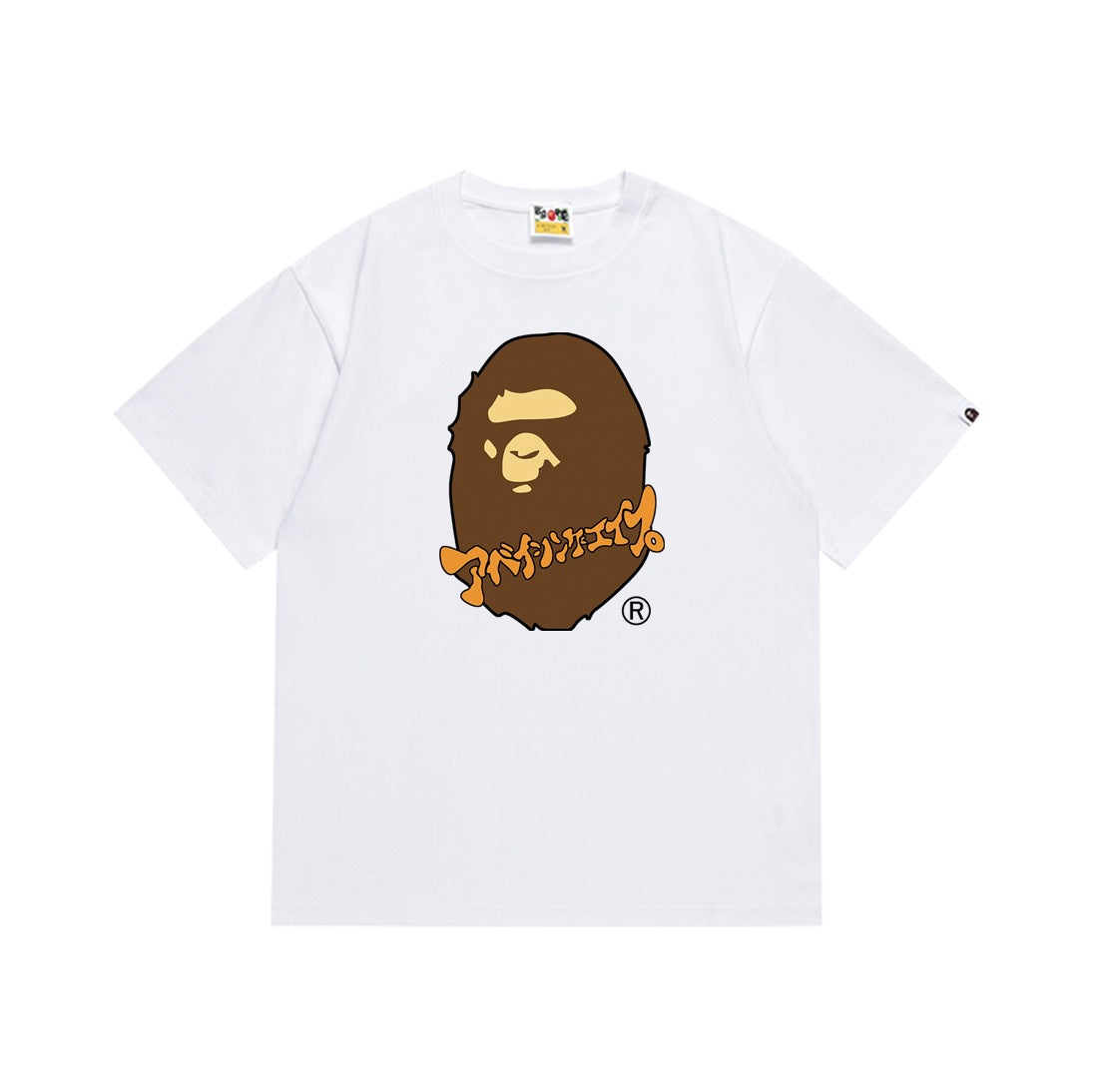 BAPE Katakana Ape Head Tee White Men's - SS24