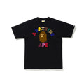 BAPE Colors College Tee (SS21) Black Men's - SS21