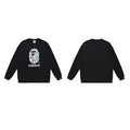A Bathing Ape Space Big Ape Head Sleeve Ape Head Sleeve Black