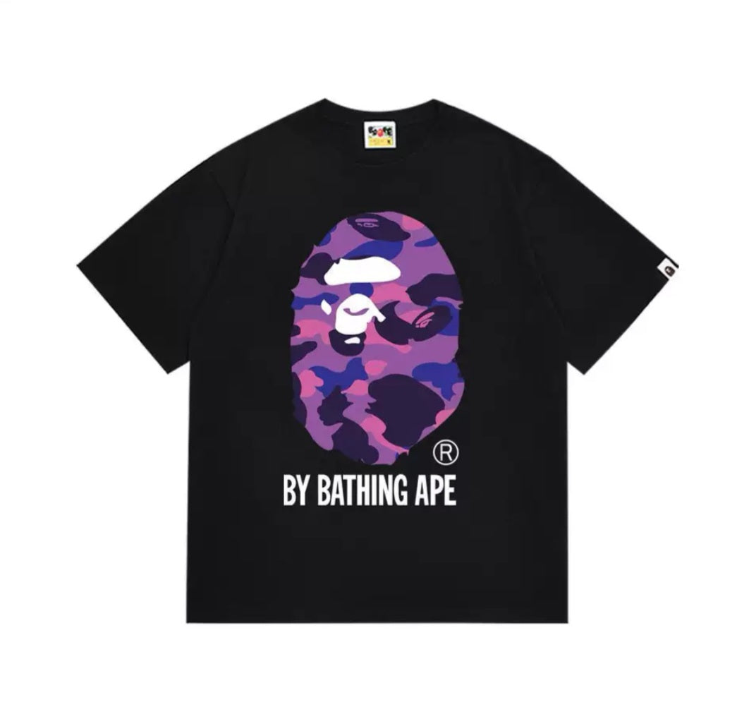 (Color5)BAPE Color Camo By Bathing Ape Tee (Black/5) • 베이프 컬러 카모 바이 베이팅 에이프 티