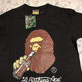 Bape x Coca Cola Ape Head Tee Black