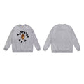 BAPE Broken College Sleeve Gray