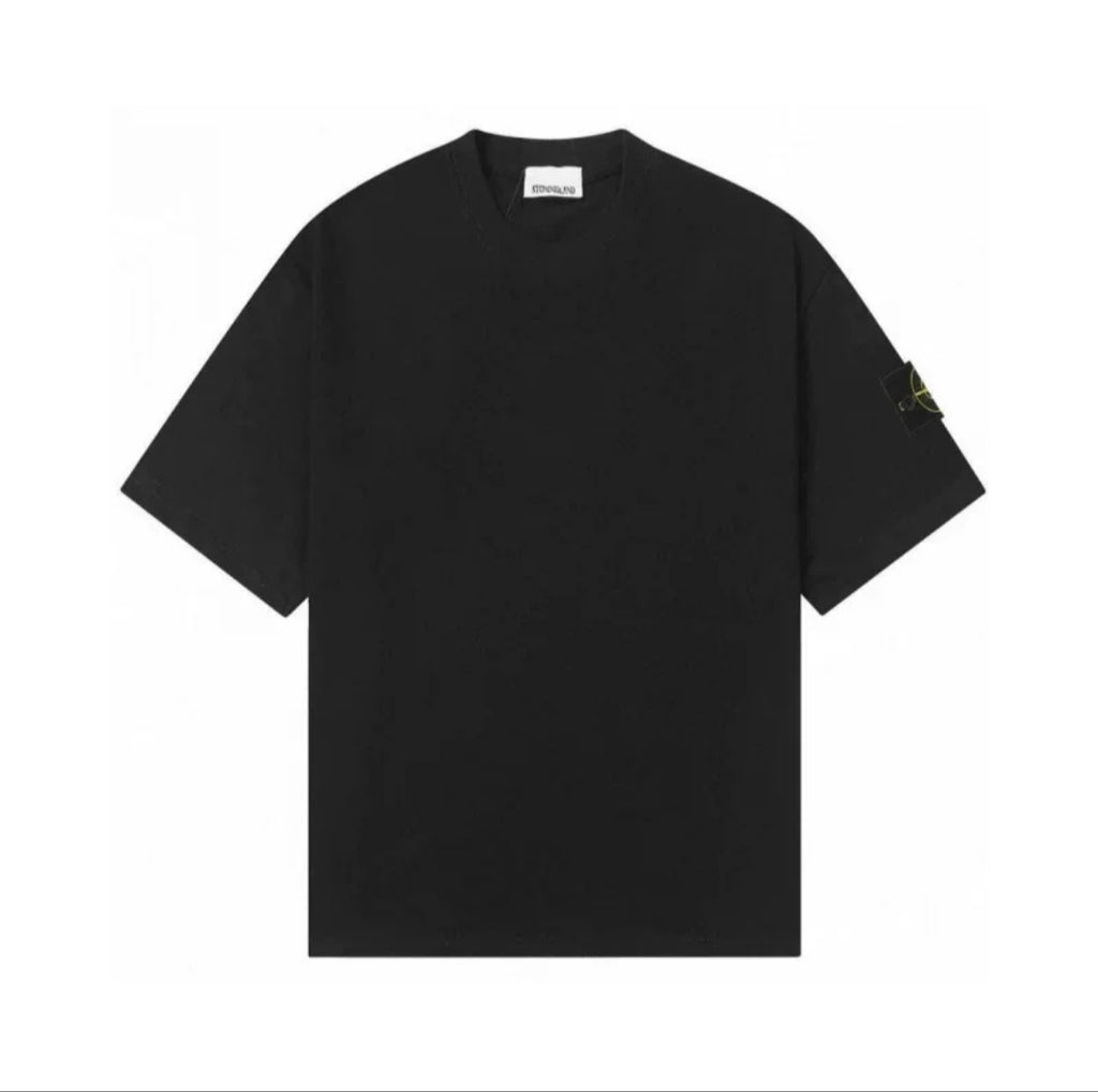 (+7)Stone Island color cotton t-shirt