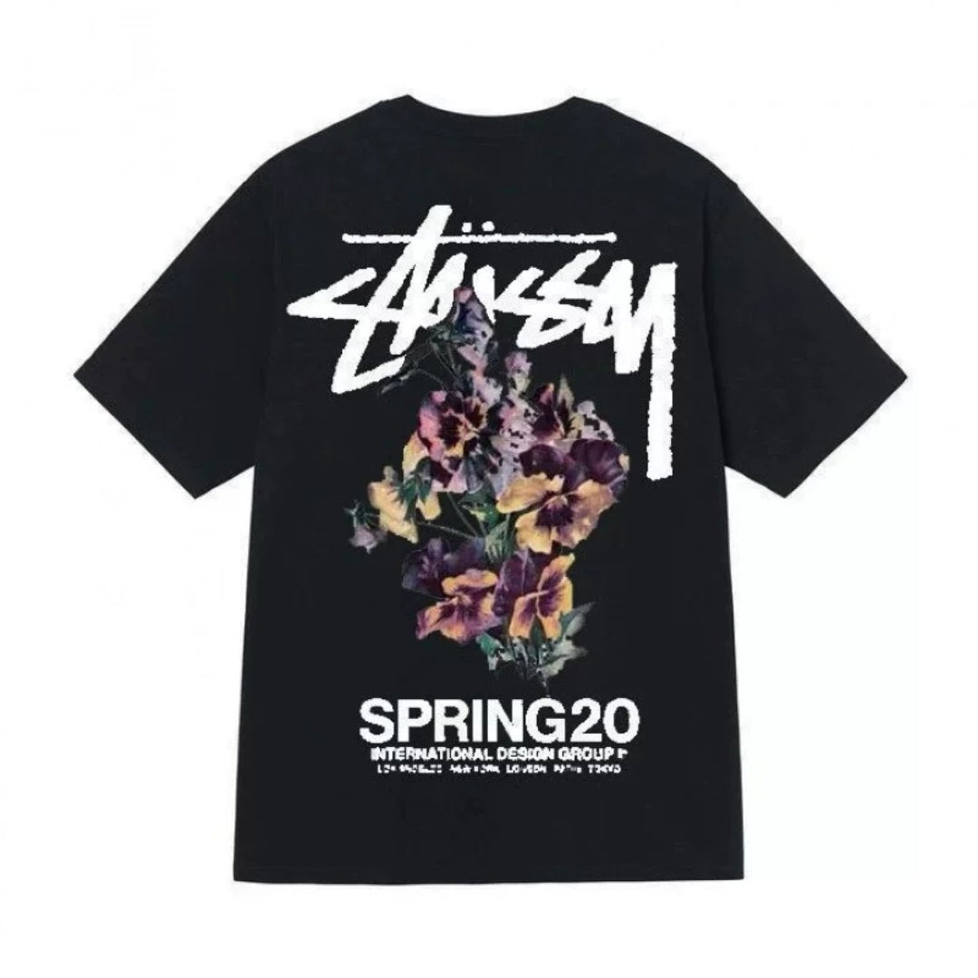 Stüssy Bouquet T-Shirt Black