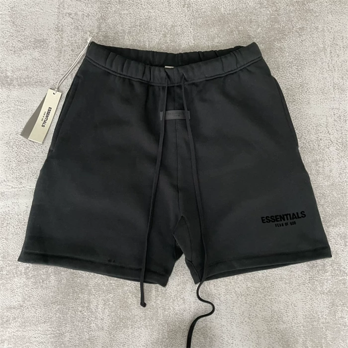 Essentials Fear of God Black Shorts