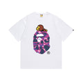 BAPE ABC Camo Milo On Big Ape Head White Purple
