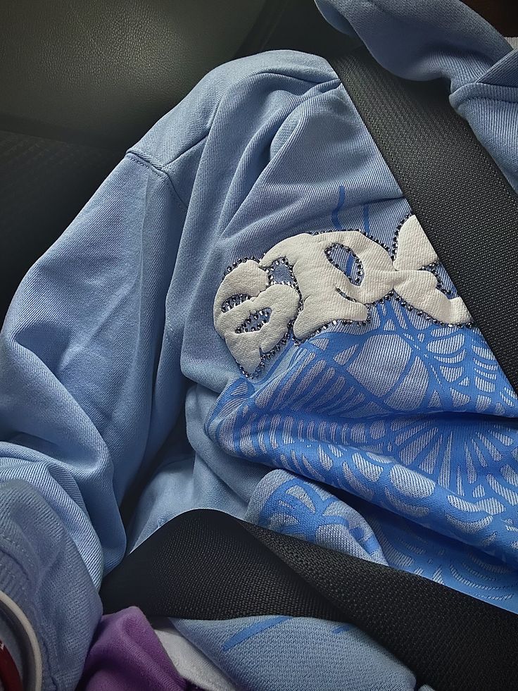 Sp5der Web Hoodie 'Sky Blue'