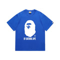 BAPE Overdye By Bathing Ape Relaxed Fit Tee Blue
