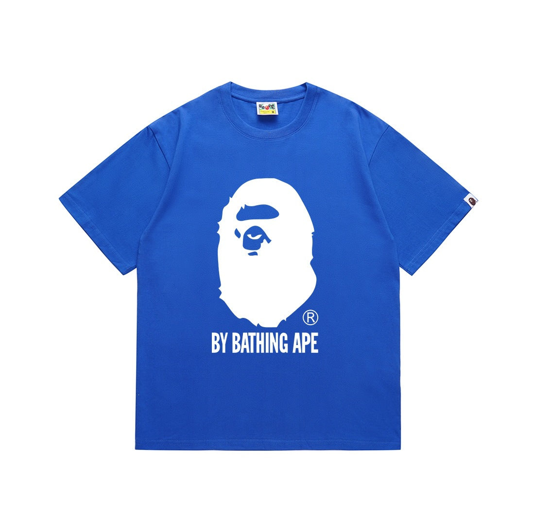 BAPE Overdye By Bathing Ape Relaxed Fit Tee Blue