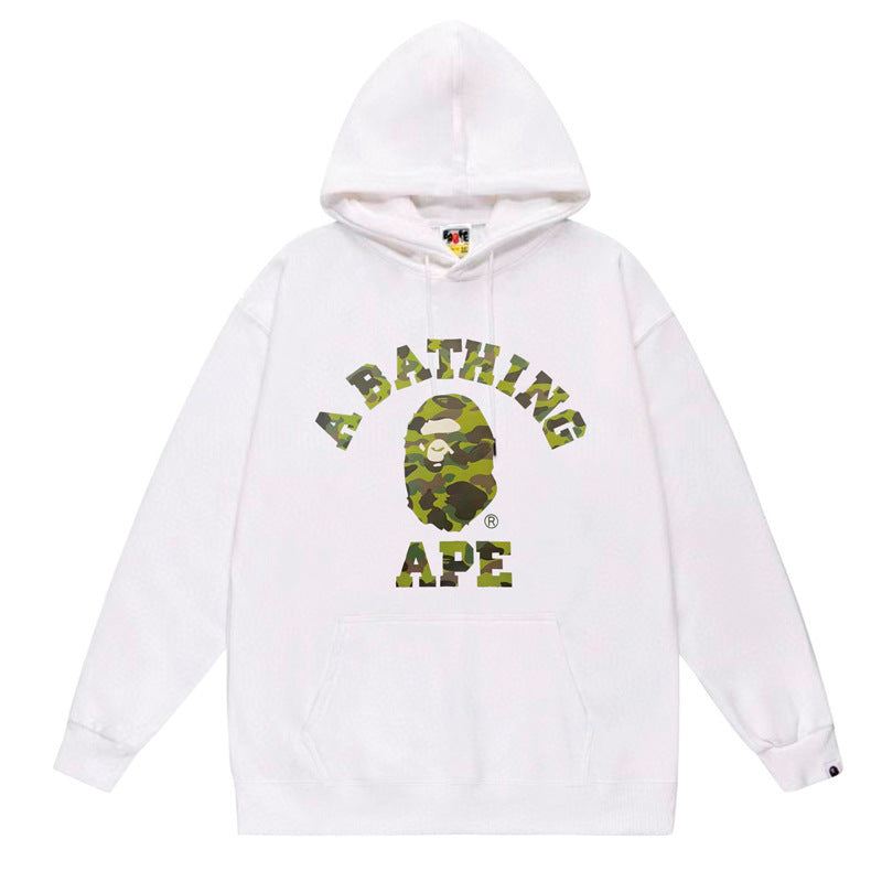 Bape ABC College Hoodie Green White
