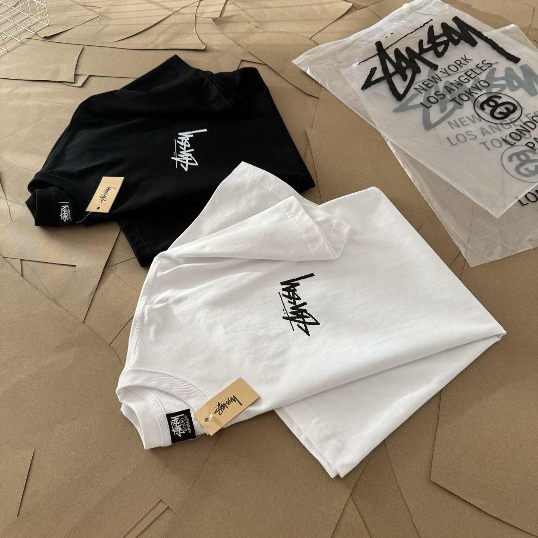 (+2)Stüssy Ocula Short-Sleeved T-shirt [Black][White]