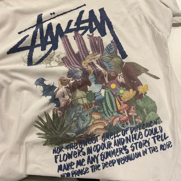 Stüssy Rare Stussy Psychedelic Tee