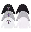 (+3)BAPE Colors College Sleeve Purple/+3