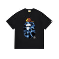 BAPE ABC Camo Milo On Big Ape Head Black Navy
