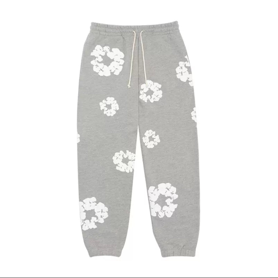 Denim Tears The Cotton Wreath Sweatpants Gray