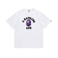 BAPE Colors College Tee White/Purple