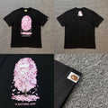 A BATING APE SAKURA TEE -Black