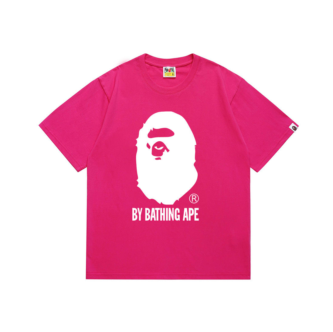 BAPE Overdye By Bathing Ape Relaxed Fit Tee Pink