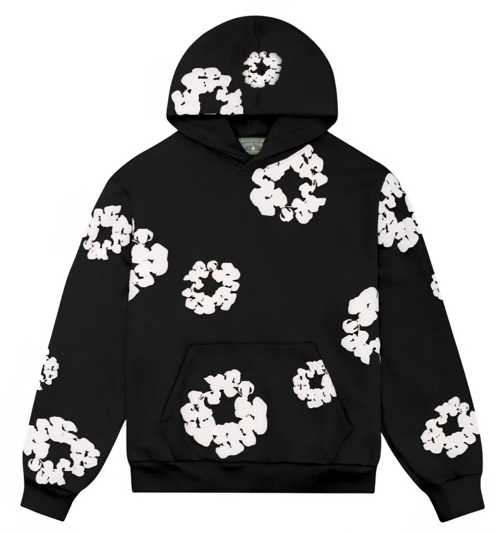 Denim Tears The Cotton Wreath Sweatshirt Black