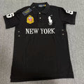 Polo Ralph Lauren Big Pony New York Polo Shirt Black / White