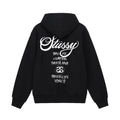Stussy World Tour Hoodie Black Heather 2023