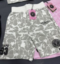 BAPE x Inter Miami CF Sweatshort White
