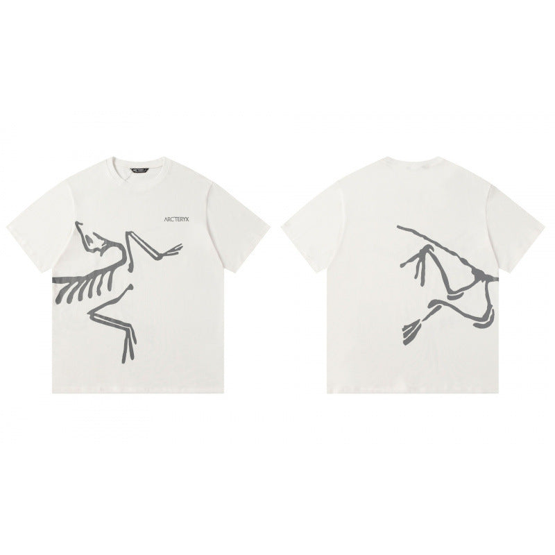 Arc'Teryx black rib logo T-shirt White