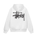 Stussy Basic Hoodie Ash Heather