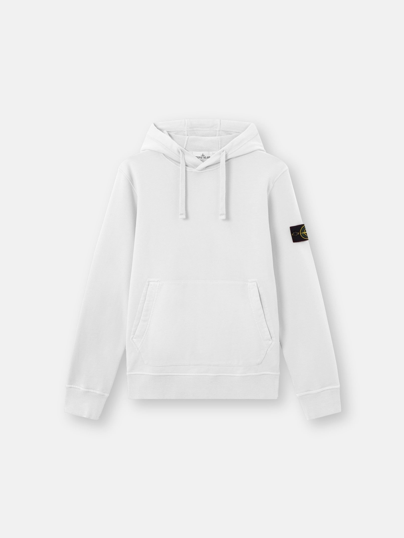 Stone Island 6100062 Organic Cotton Fleece White - 25FW
