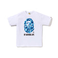 BAPE ABC Camo By Bathing Ape T-Shirt White Blue