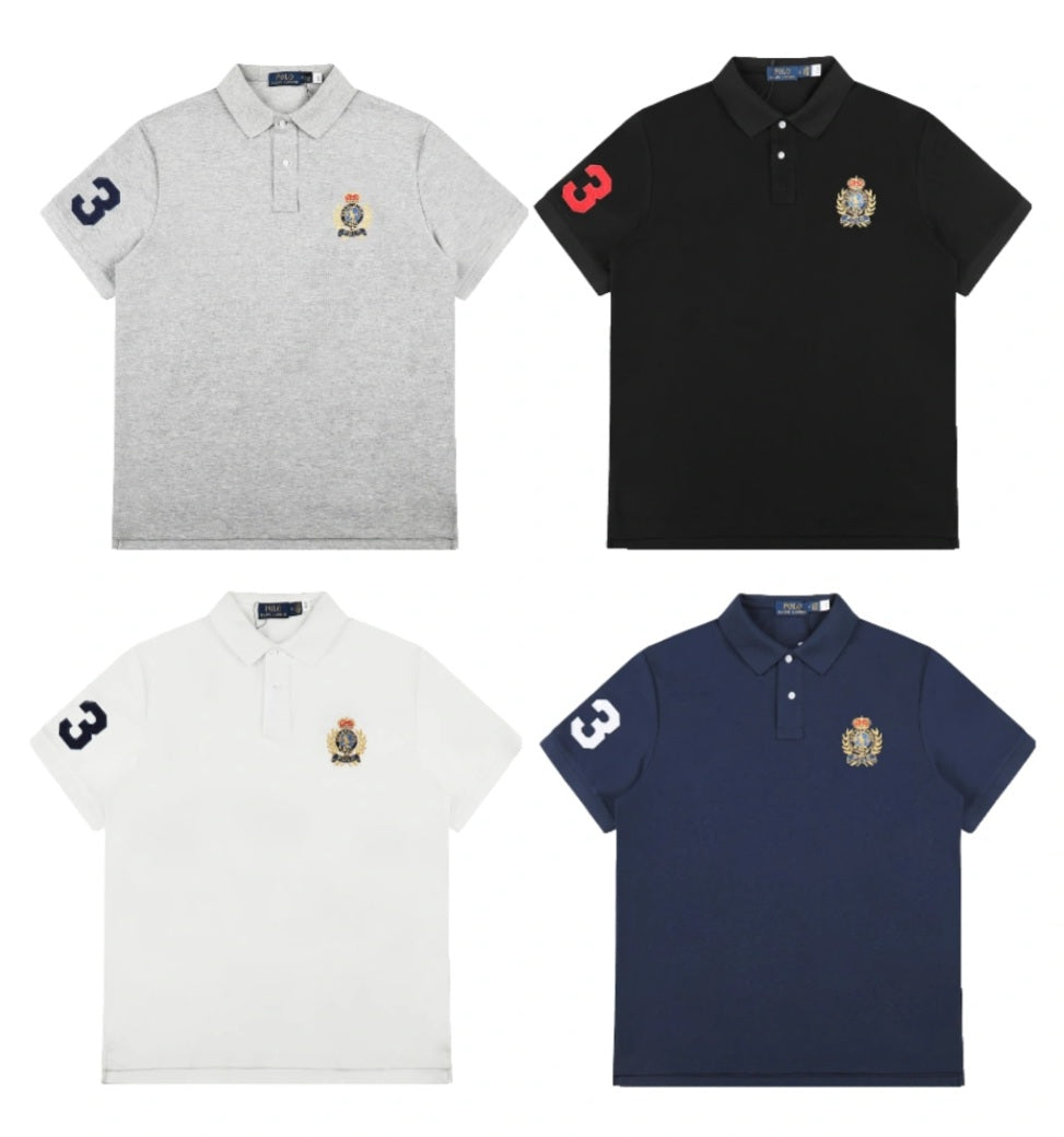 (+4)Polo Ralph Lauren Classic Fit Triple-Pony Shirt