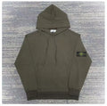 Stone Island 6100062 Organic Cotton Fleece Olive - 25FW
