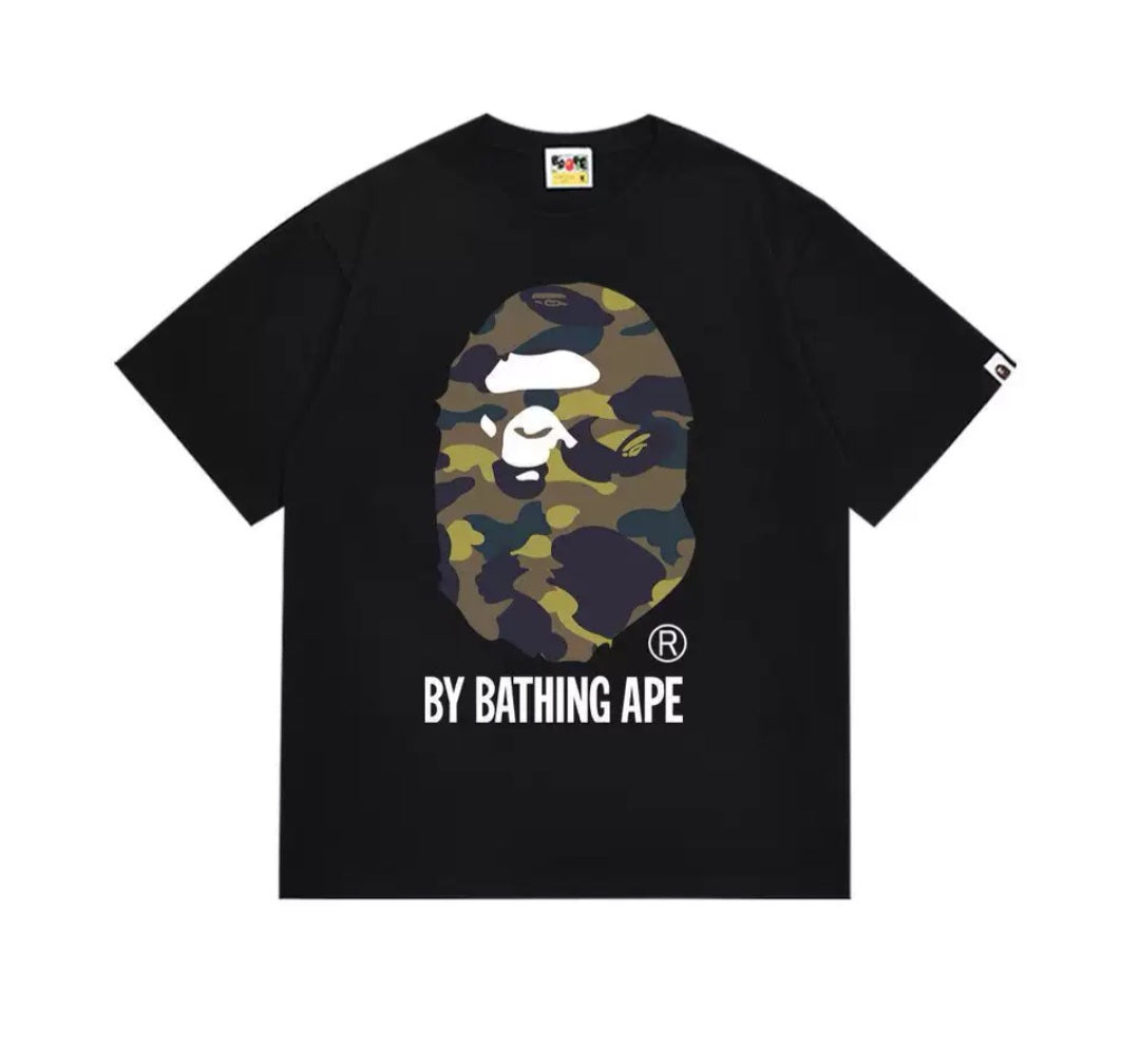(Color5)BAPE Color Camo By Bathing Ape Tee (Black/5) • 베이프 컬러 카모 바이 베이팅 에이프 티