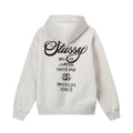 Stussy World Tour Hoodie Ash Heather 2023